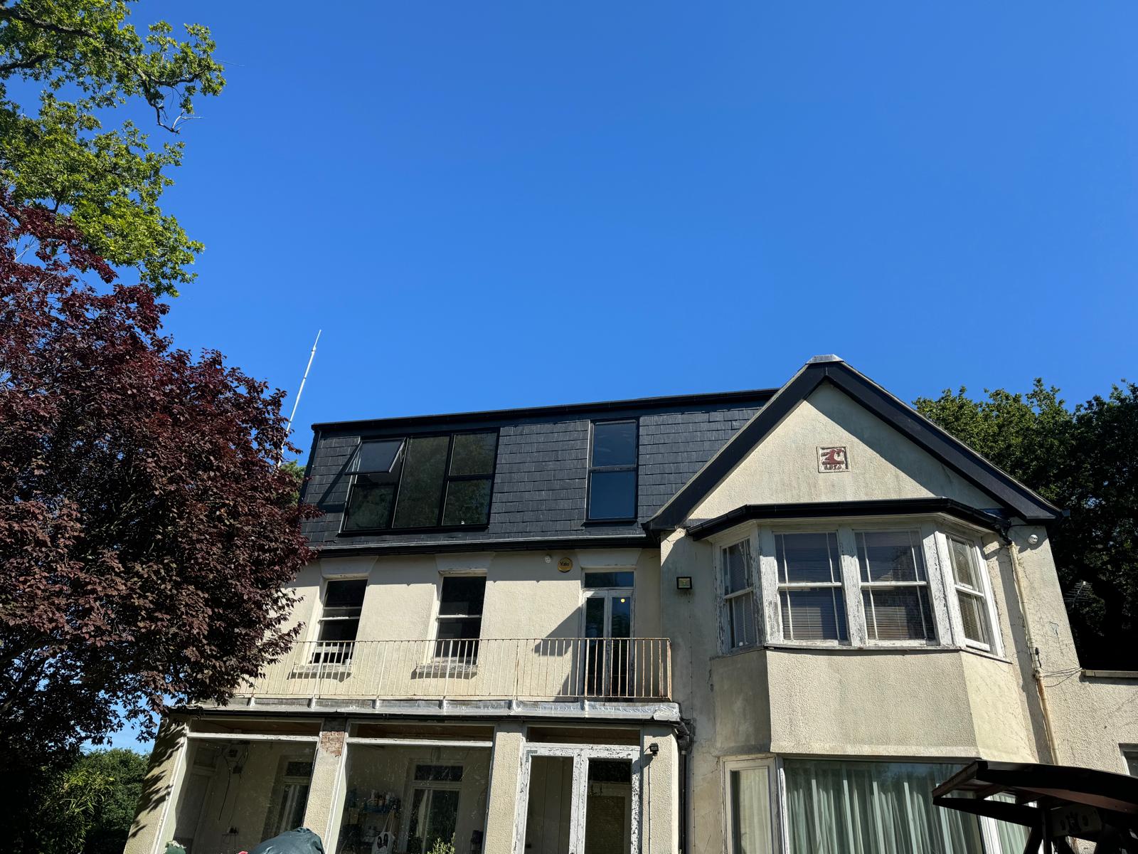 Front view of a Modern Home